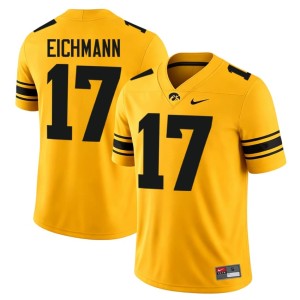 Gold Men's #17 Iowa College Football Alex Eichmann Limited Jerseys 537123-851