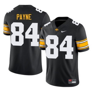 Black Official Apollo Payne College Football Men UIowa #84 Jersey 889599-944