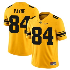 Gold Apollo Payne #84 Men's College Football 2026-27 University of Iowa Jerseys 473834-205