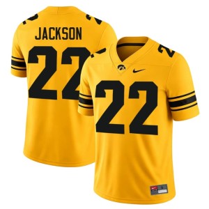 Gold College Football Braeden Jackson UIowa #22 2026 Men Jerseys 568814-216