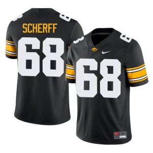 Black Official #68 Brandon Scherff Men College Football Hawks Jerseys 925358-923