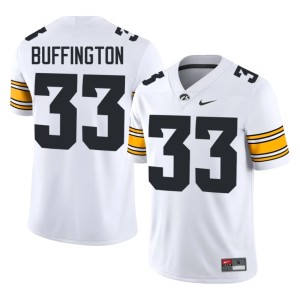 White College Football Cam Buffington Men Hawks Limited #33 Jerseys 201942-678