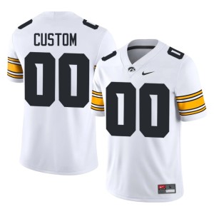 White Custom College Football Alumni Hawkeyes Mens #00 Jersey 265195-141