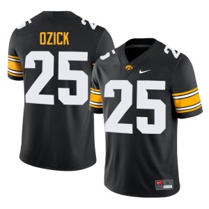 Black University of Iowa Athletics Eli Ozick #25 College Football Limited Men Jersey 905804-232