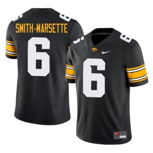 Black Embroidery College Football Ihmir Smith-Marsette Men Hawkeyes #6 Jerseys 574359-975