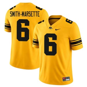Gold IOWA Hawkeyes Ihmir Smith-Marsette Limited College Football #6 Men's Jerseys 158671-556