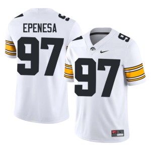 White #97 Hawks Iose Epenesa College Football Alumni Men's Jersey 766903-246