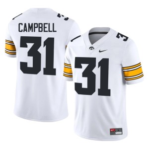 White College Football Men's Jack Campbell Iowa #31 2026 Jersey 556432-915