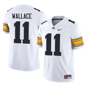 White College Football Mens Jacob Wallace Alumni #11 IOWA Hawkeyes Jerseys 676592-681