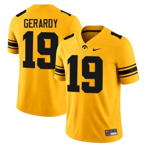 Gold #19 Hawks Kyler Gerardy College Football Men's Game Jersey 736023-482