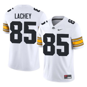 White Replica Mens #85 College Football Hawkeyes Luke Lachey Jerseys 748297-371