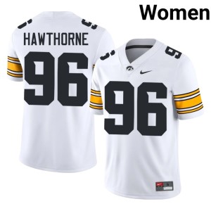 White College Football Bryce Hawthorne UIowa Women #96 NCAA Jersey 529777-524