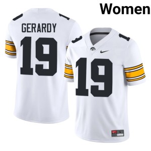 White College Football Kyler Gerardy #19 IOWA Hawkeyes Limited Womens Jersey 242102-317