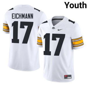 White College Football Official Iowa Alex Eichmann #17 Youth Jerseys 314156-352