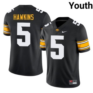 Black Anthony Hawkins 2026-27 Youth U of I College Football #5 Jersey 649640-657