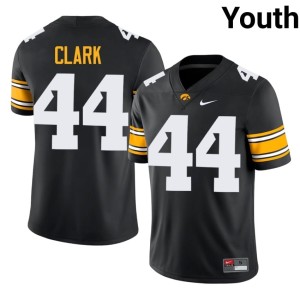Black College Football University Hawkeyes Dallas Clark #44 Youth Jersey 865258-759