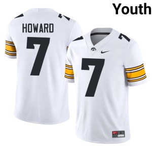White College Football IOWA #7 Dayton Howard University Youth Jersey 524452-955
