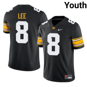 Black College Football Youth Deshaun Lee High School University of Iowa #8 Jerseys 830207-194