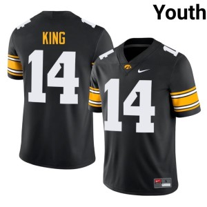 Black Desmond King Iowa College Football #14 NCAA Youth Jersey 364258-663