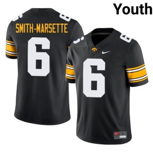 Black #6 College Football Ihmir Smith-Marsette IOWA Limited Youth Jersey 174619-240