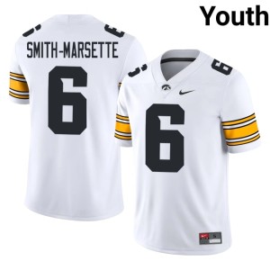 White College Football #6 Alumni University of Iowa Ihmir Smith-Marsette Youth Jersey 959548-621