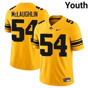 Gold Matty McLaughlin Youth UIowa College Football #54 2026 Jerseys 247069-326