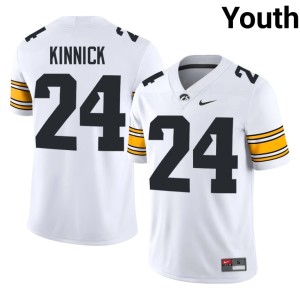 White Nile Kinnick College Football Youth IOWA Hawkeyes University #24 Jerseys 182875-167