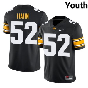 Black #52 Will Hahn College Football Hawkeyes Alumni Youth Jerseys 655916-585